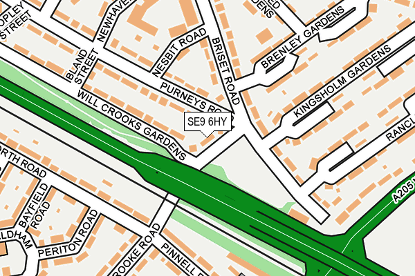 SE9 6HY map - OS OpenMap – Local (Ordnance Survey) SE9 6HY map - OS OpenMap – Local (Ordnance Survey)