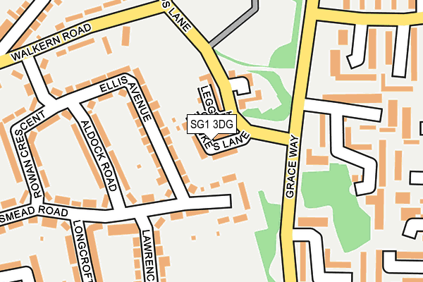 SG1 3DG map - OS OpenMap – Local (Ordnance Survey) SG1 3DG map - OS OpenMap – Local (Ordnance Survey)