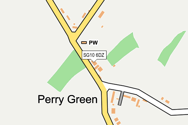 SG10 6DZ map - OS OpenMap – Local (Ordnance Survey) SG10 6DZ map - OS OpenMap – Local (Ordnance Survey)