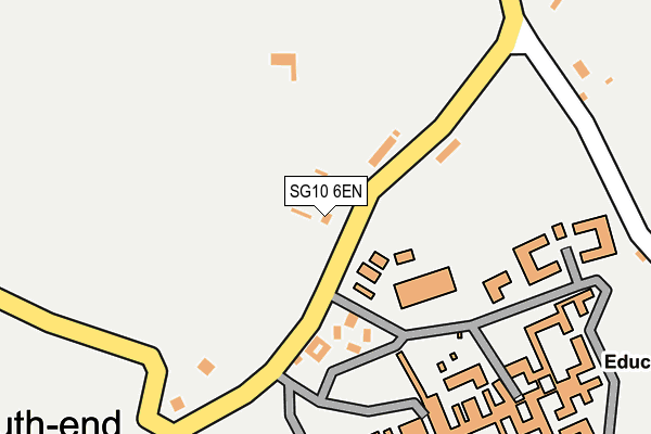 SG10 6EN map - OS OpenMap – Local (Ordnance Survey) SG10 6EN map - OS OpenMap – Local (Ordnance Survey)