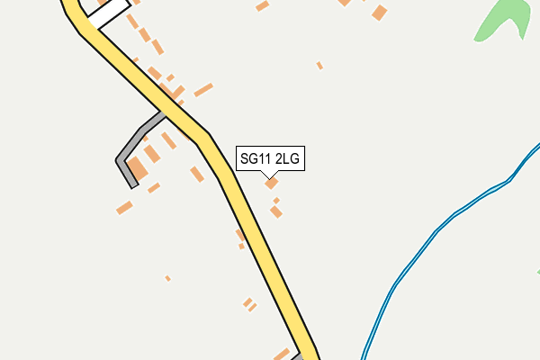SG11 2LG map - OS OpenMap – Local (Ordnance Survey) SG11 2LG map - OS OpenMap – Local (Ordnance Survey)