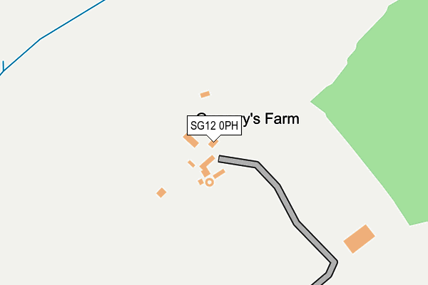 SG12 0PH map - OS OpenMap – Local (Ordnance Survey) SG12 0PH map - OS OpenMap – Local (Ordnance Survey)