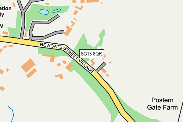 SG13 8QR map - OS OpenMap – Local (Ordnance Survey) SG13 8QR map - OS OpenMap – Local (Ordnance Survey)