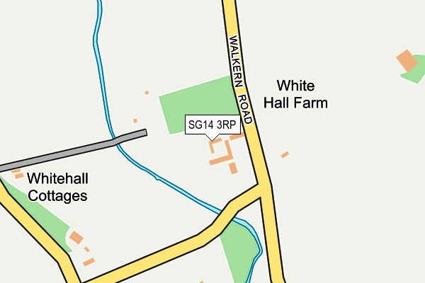 SG14 3RP map - OS OpenMap – Local (Ordnance Survey) SG14 3RP map - OS OpenMap – Local (Ordnance Survey)