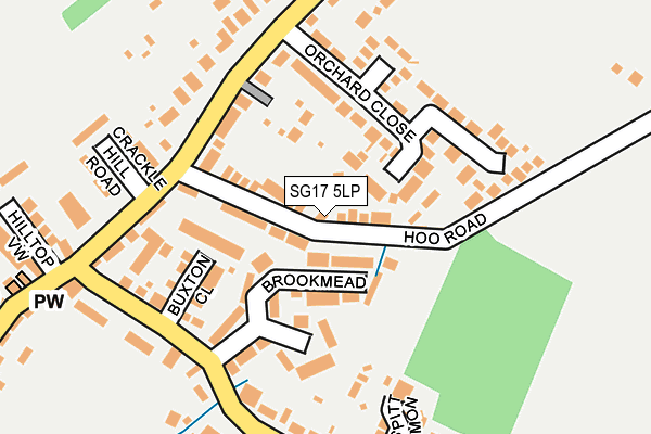 SG17 5LP map - OS OpenMap – Local (Ordnance Survey) SG17 5LP map - OS OpenMap – Local (Ordnance Survey)