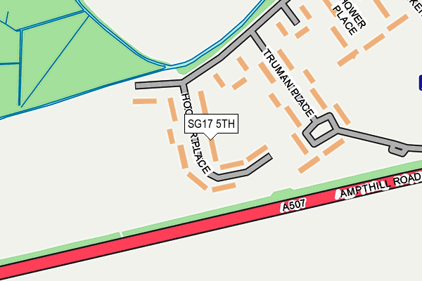 SG17 5TH map - OS OpenMap – Local (Ordnance Survey) SG17 5TH map - OS OpenMap – Local (Ordnance Survey)
