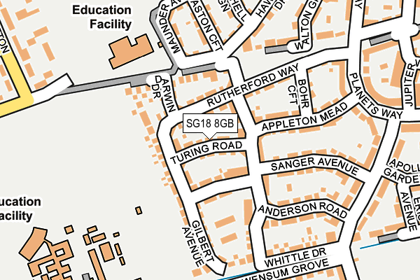 SG18 8GB map - OS OpenMap – Local (Ordnance Survey) SG18 8GB map - OS OpenMap – Local (Ordnance Survey)