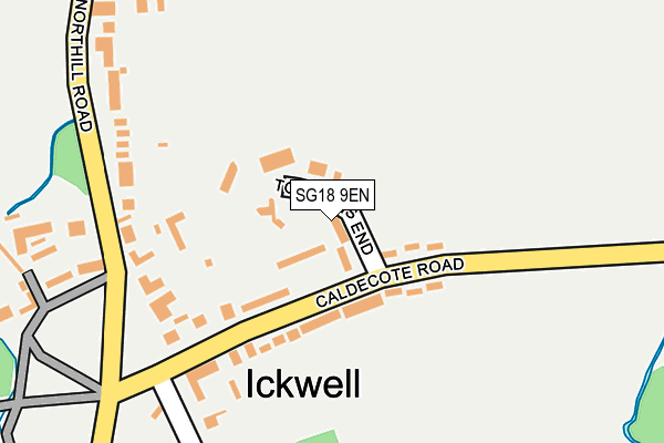 SG18 9EN map - OS OpenMap – Local (Ordnance Survey) SG18 9EN map - OS OpenMap – Local (Ordnance Survey)