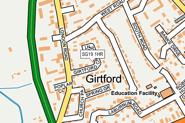 SG19 1HR map - OS OpenMap – Local (Ordnance Survey) SG19 1HR map - OS OpenMap – Local (Ordnance Survey)