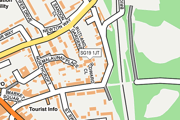 SG19 1JT map - OS OpenMap – Local (Ordnance Survey) SG19 1JT map - OS OpenMap – Local (Ordnance Survey)