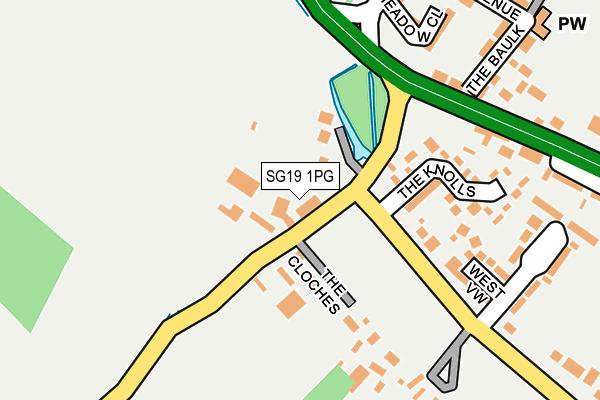 SG19 1PG map - OS OpenMap – Local (Ordnance Survey) SG19 1PG map - OS OpenMap – Local (Ordnance Survey)