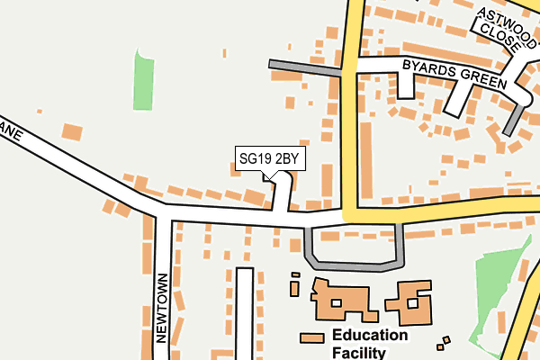 SG19 2BY map - OS OpenMap – Local (Ordnance Survey) SG19 2BY map - OS OpenMap – Local (Ordnance Survey)