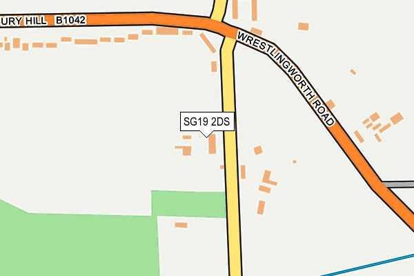 SG19 2DS map - OS OpenMap – Local (Ordnance Survey) SG19 2DS map - OS OpenMap – Local (Ordnance Survey)