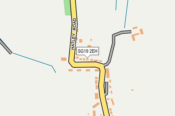 SG19 2EH map - OS OpenMap – Local (Ordnance Survey) SG19 2EH map - OS OpenMap – Local (Ordnance Survey)