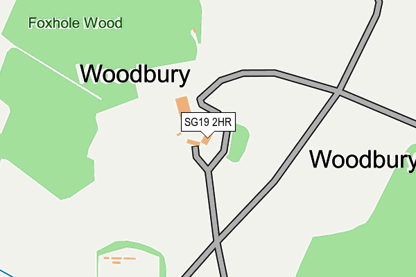 SG19 2HR map - OS OpenMap – Local (Ordnance Survey) SG19 2HR map - OS OpenMap – Local (Ordnance Survey)