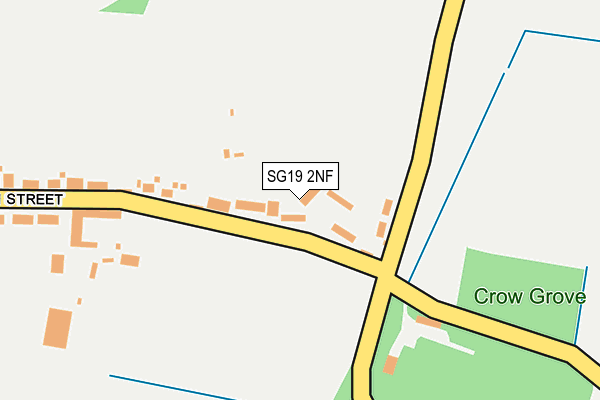 SG19 2NF map - OS OpenMap – Local (Ordnance Survey) SG19 2NF map - OS OpenMap – Local (Ordnance Survey)
