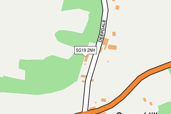 SG19 2NH map - OS OpenMap – Local (Ordnance Survey) SG19 2NH map - OS OpenMap – Local (Ordnance Survey)
