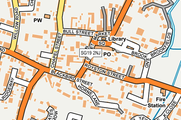SG19 2NJ map - OS OpenMap – Local (Ordnance Survey) SG19 2NJ map - OS OpenMap – Local (Ordnance Survey)