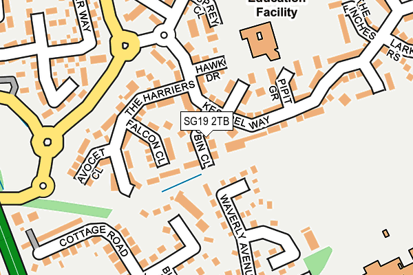 SG19 2TB map - OS OpenMap – Local (Ordnance Survey) SG19 2TB map - OS OpenMap – Local (Ordnance Survey)