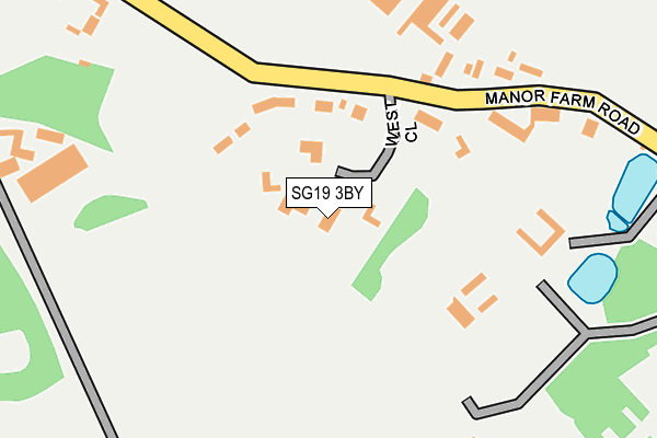 SG19 3BY map - OS OpenMap – Local (Ordnance Survey) SG19 3BY map - OS OpenMap – Local (Ordnance Survey)