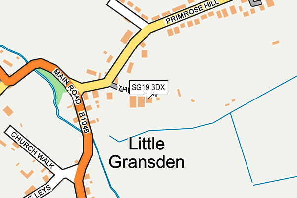 SG19 3DX map - OS OpenMap – Local (Ordnance Survey) SG19 3DX map - OS OpenMap – Local (Ordnance Survey)