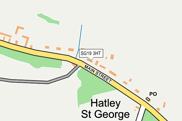 SG19 3HT map - OS OpenMap – Local (Ordnance Survey) SG19 3HT map - OS OpenMap – Local (Ordnance Survey)