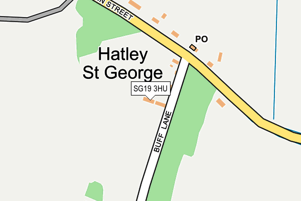 SG19 3HU map - OS OpenMap – Local (Ordnance Survey) SG19 3HU map - OS OpenMap – Local (Ordnance Survey)