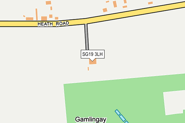 SG19 3LH map - OS OpenMap – Local (Ordnance Survey) SG19 3LH map - OS OpenMap – Local (Ordnance Survey)