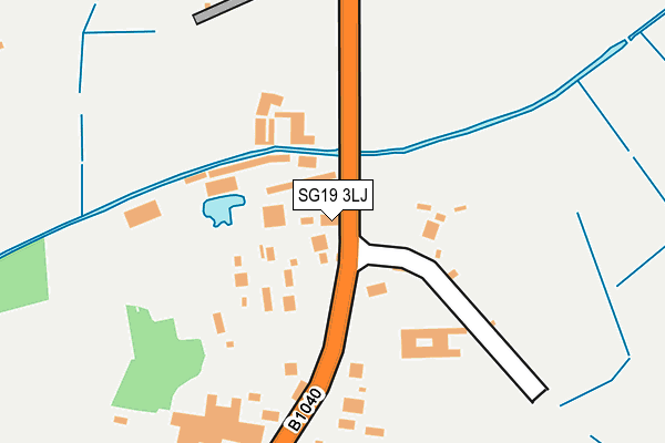 SG19 3LJ map - OS OpenMap – Local (Ordnance Survey) SG19 3LJ map - OS OpenMap – Local (Ordnance Survey)