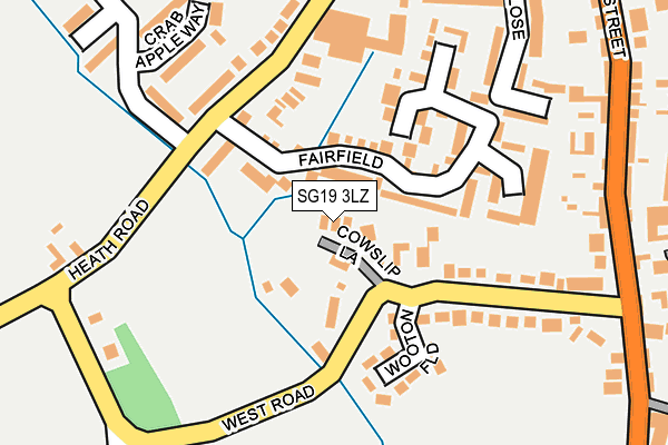 SG19 3LZ map - OS OpenMap – Local (Ordnance Survey) SG19 3LZ map - OS OpenMap – Local (Ordnance Survey)
