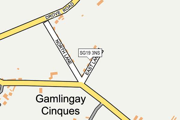 SG19 3NS map - OS OpenMap – Local (Ordnance Survey) SG19 3NS map - OS OpenMap – Local (Ordnance Survey)