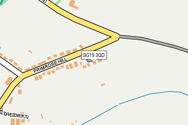 SG19 3QD map - OS OpenMap – Local (Ordnance Survey) SG19 3QD map - OS OpenMap – Local (Ordnance Survey)
