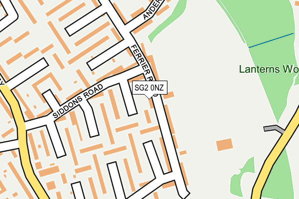 SG2 0NZ map - OS OpenMap – Local (Ordnance Survey) SG2 0NZ map - OS OpenMap – Local (Ordnance Survey)