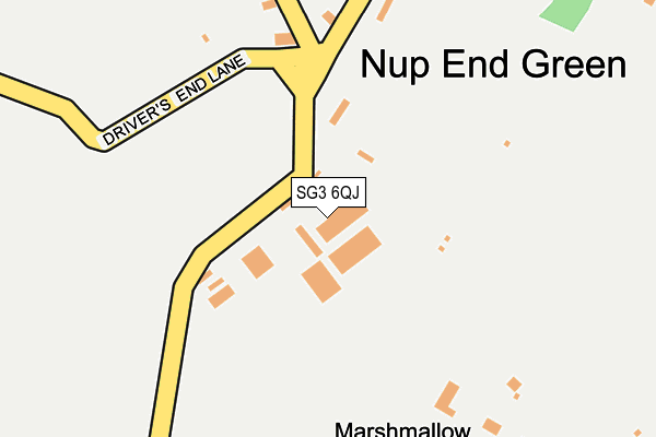 SG3 6QJ map - OS OpenMap – Local (Ordnance Survey) SG3 6QJ map - OS OpenMap – Local (Ordnance Survey)