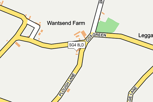 SG4 8LD map - OS OpenMap – Local (Ordnance Survey) SG4 8LD map - OS OpenMap – Local (Ordnance Survey)