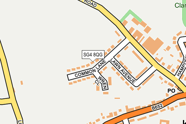 SG4 8QG map - OS OpenMap – Local (Ordnance Survey) SG4 8QG map - OS OpenMap – Local (Ordnance Survey)
