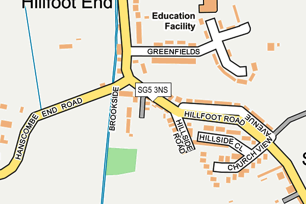 SG5 3NS map - OS OpenMap – Local (Ordnance Survey) SG5 3NS map - OS OpenMap – Local (Ordnance Survey)