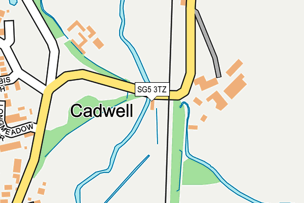 SG5 3TZ map - OS OpenMap – Local (Ordnance Survey) SG5 3TZ map - OS OpenMap – Local (Ordnance Survey)