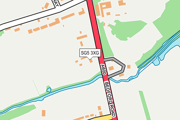 SG5 3XG map - OS OpenMap – Local (Ordnance Survey) SG5 3XG map - OS OpenMap – Local (Ordnance Survey)