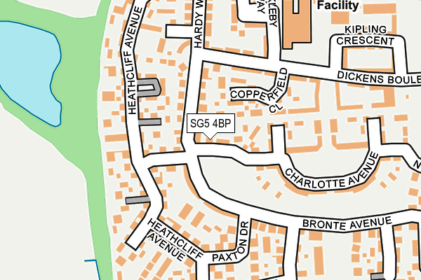 SG5 4BP map - OS OpenMap – Local (Ordnance Survey) SG5 4BP map - OS OpenMap – Local (Ordnance Survey)