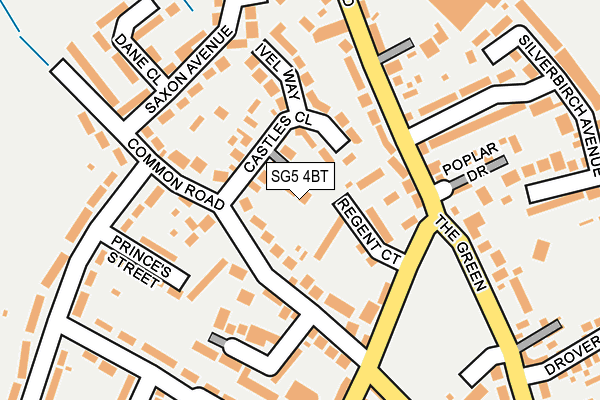 SG5 4BT map - OS OpenMap – Local (Ordnance Survey) SG5 4BT map - OS OpenMap – Local (Ordnance Survey)