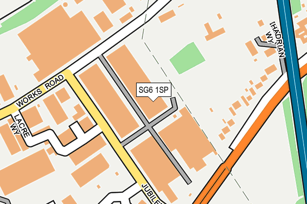 SG6 1SP map - OS OpenMap – Local (Ordnance Survey) SG6 1SP map - OS OpenMap – Local (Ordnance Survey)
