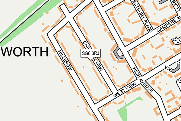SG6 3RJ map - OS OpenMap – Local (Ordnance Survey) SG6 3RJ map - OS OpenMap – Local (Ordnance Survey)