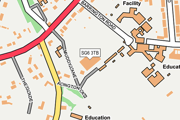 SG6 3TB map - OS OpenMap – Local (Ordnance Survey) SG6 3TB map - OS OpenMap – Local (Ordnance Survey)