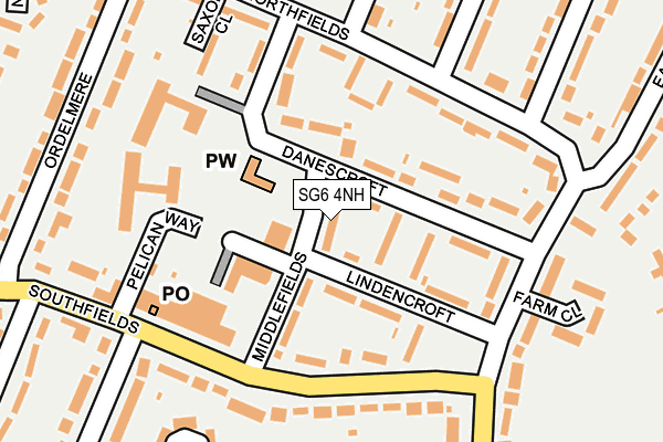 SG6 4NH map - OS OpenMap – Local (Ordnance Survey) SG6 4NH map - OS OpenMap – Local (Ordnance Survey)