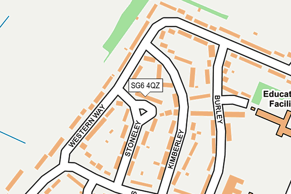 SG6 4QZ map - OS OpenMap – Local (Ordnance Survey) SG6 4QZ map - OS OpenMap – Local (Ordnance Survey)