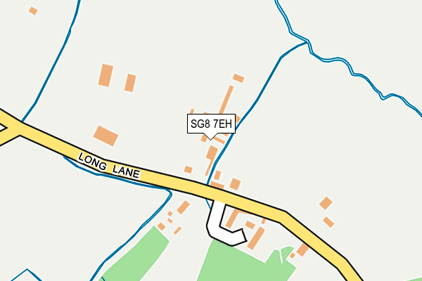 SG8 7EH map - OS OpenMap – Local (Ordnance Survey) SG8 7EH map - OS OpenMap – Local (Ordnance Survey)