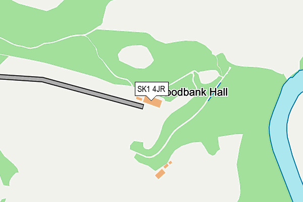 SK1 4JR map - OS OpenMap – Local (Ordnance Survey) SK1 4JR map - OS OpenMap – Local (Ordnance Survey)