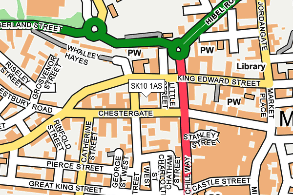 SK10 1AS map - OS OpenMap – Local (Ordnance Survey) SK10 1AS map - OS OpenMap – Local (Ordnance Survey)
