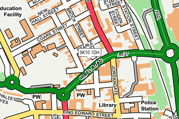 SK10 1DH map - OS OpenMap – Local (Ordnance Survey) SK10 1DH map - OS OpenMap – Local (Ordnance Survey)